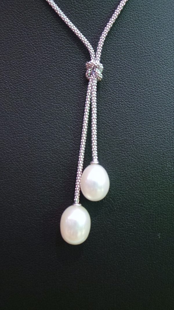 Double Pearl Necklace 2